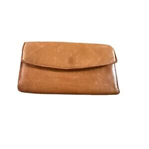 Vintage Boho Style Boulder Ridge Woman’s Wallet Brown Leather